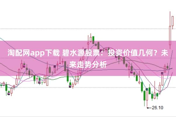 淘配网app下载 碧水源股票：投资价值几何？未来走势分析