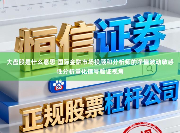 大盘股是什么意思 国际金融市场投顾和分析师的净值波动敏感性分析量化信号验证视角
