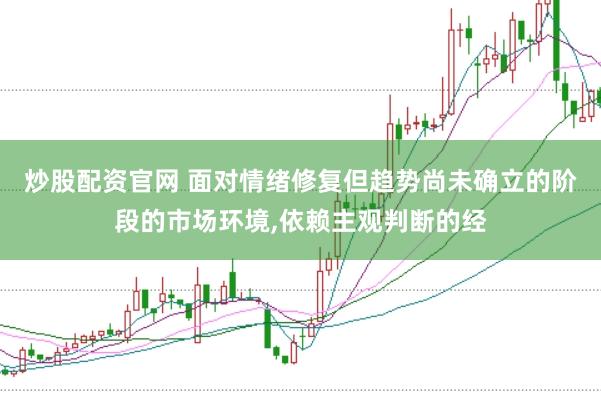 炒股配资官网 面对情绪修复但趋势尚未确立的阶段的市场环境,依赖主观判断的经