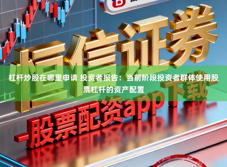 杠杆炒股在哪里申请 投资者报告：当前阶段投资者群体使用股票杠杆的资产配置